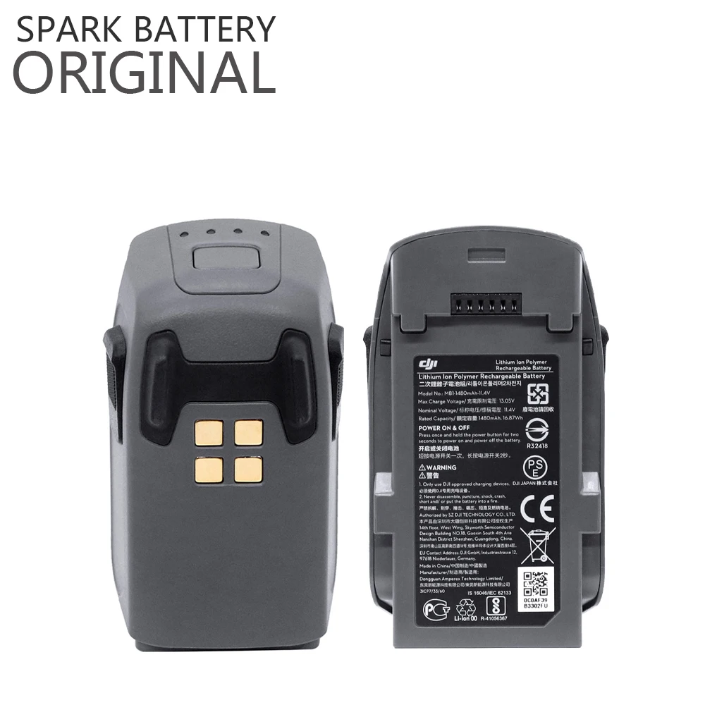 

Brand New Original DJI Spark Intelligent Flight Battery Accessories 16-minute max flight time 12 DJI Drone Accessories