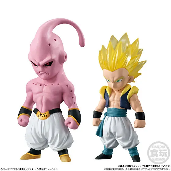 "Dragon Ball SUPER" BANDAI ADVERGE специальная коллекция 02 Набор фигурок 8 шт Гоку Гохан готенкс Фриза Буу Гоку-черный