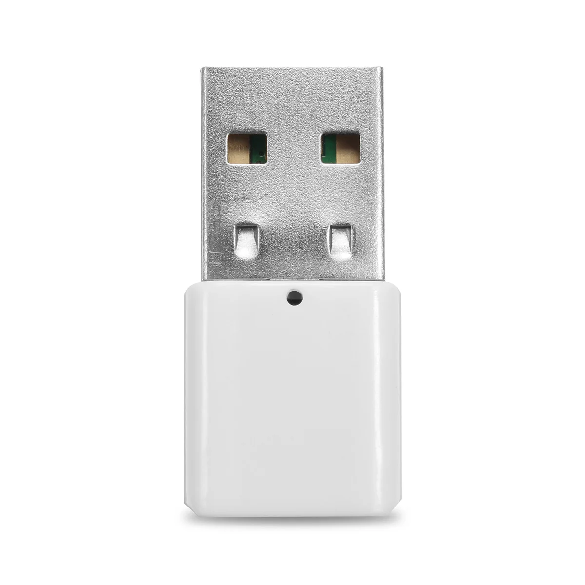 Адаптер USB автомобильный музыкальный аудио приемник передатчик aux-приемник 3,5 мм линейный кабель к usb-адаптер для автомобильного телефона ПК - Название цвета: Белый