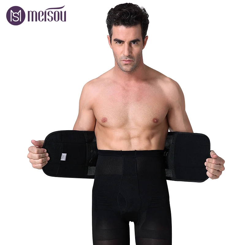 

Waist Belt for Men Male New Abdomen Fat Burning Girdle Belly Hot Body Sculpting Shaper corset Cummerbund Tummy Slimming Belt