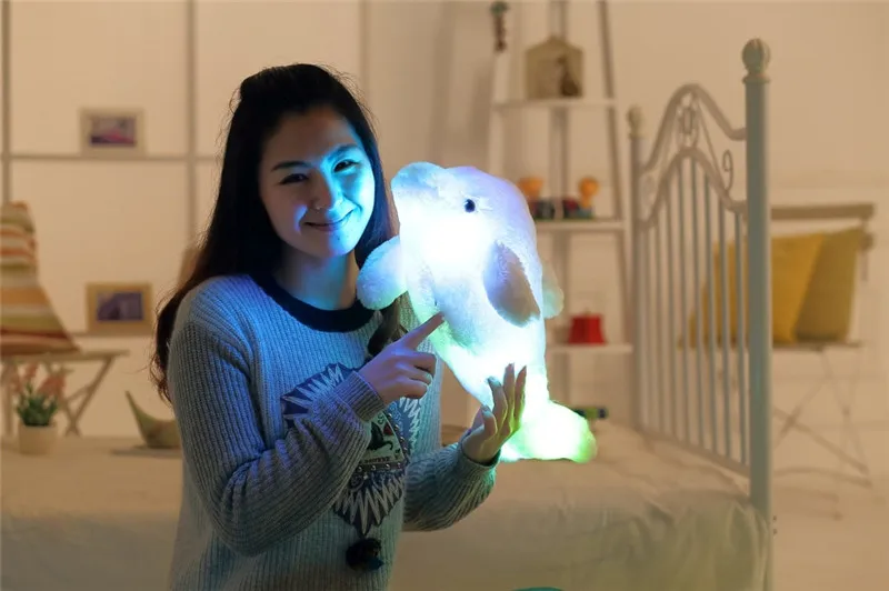 32 см/45 см Световой Дельфин Плюшевые Куклы Kawaii светильник вверх Подушка с дизайном