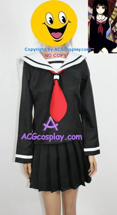 Школьная форма Hell Girl Ai Enma Jigoku Shoujo карнавальный костюм|cosplay costume|school uniform cosplayuniform