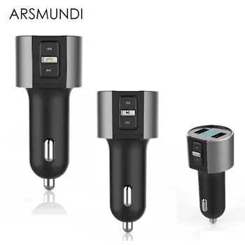 

NEWEST Dual USB 5V/3.4A Car Charger MP3 Player with Bluetooth JL2.1 Handsfree Car kit,FM Transmitter DC12-24V ,Voice Prompt
