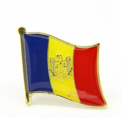 

National Flag Metal Lapel Pin Flag Pin Moldova