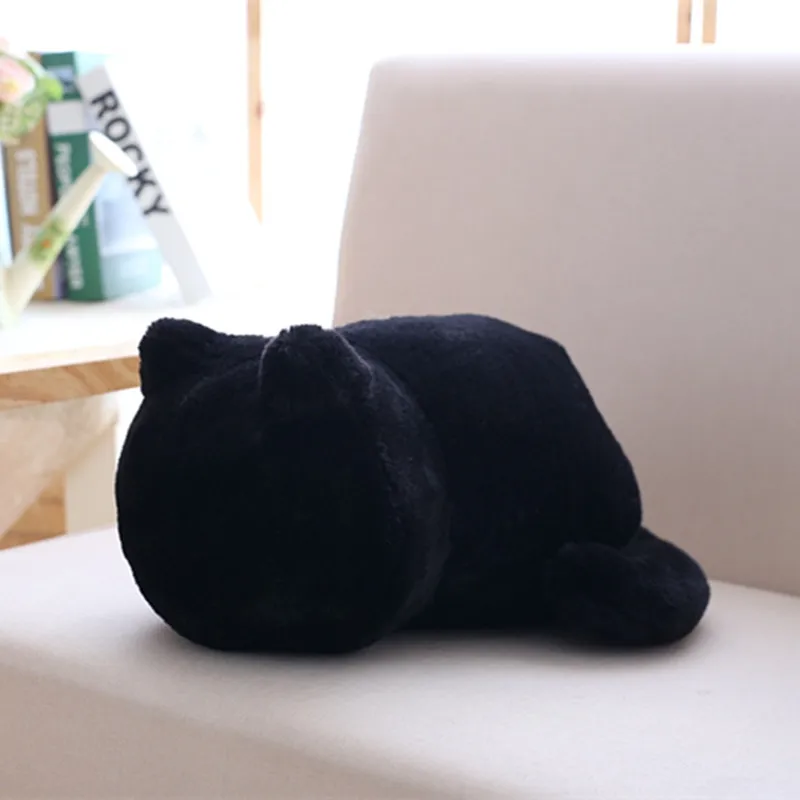 1 шт. 33 см АШИНА Cat плюшевые подушки назад тень кота заполнены подушка в виде