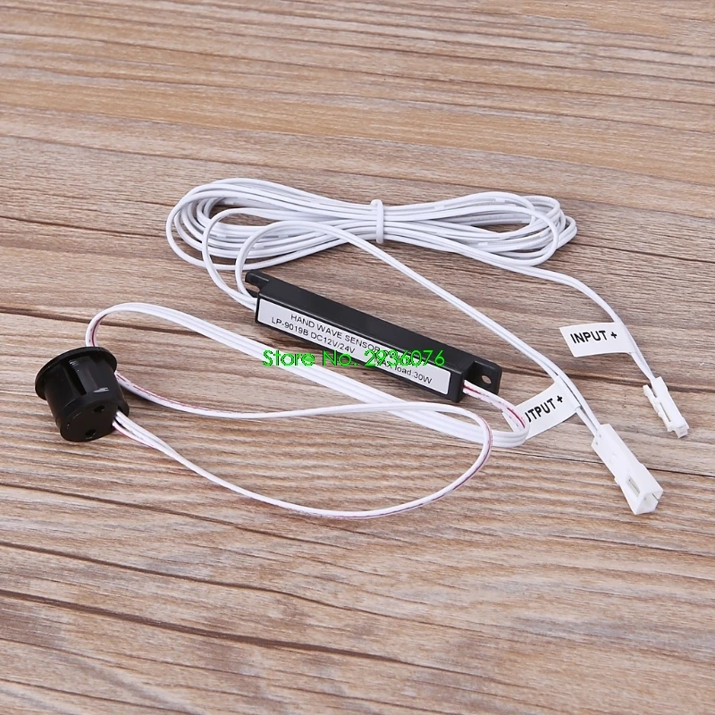 

2018 New DC 12V 24V Proximity Sensor Hand Wave Sensor Switch for LED Strip Light Cabinet Drop Shipping Support
