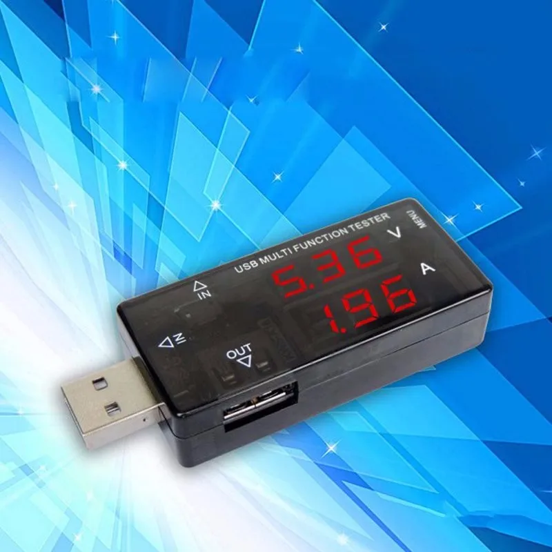 USB тестер напряжения измеритель тока зарядное устройство Доктор детектор емкость батареи Вольтметр Амперметр