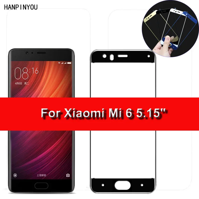 Ультратонкое закаленное стекло 2.5D для Xiaomi Mi 6 Mi6 M6 5 15 дюйма 0 26 мм|screen protector film|protector