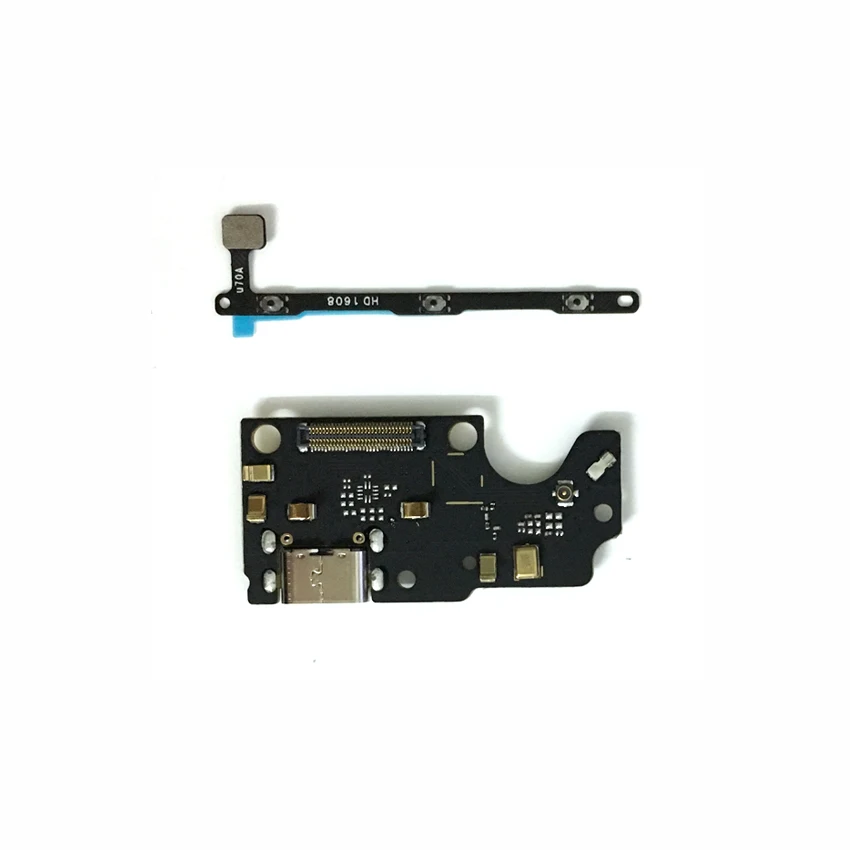 

For ZTE Axon Secret 7 A2017 A2017G A2017U Power On Off Volume Switch Side Button Key USB Charging Board Flex Cable Replacement