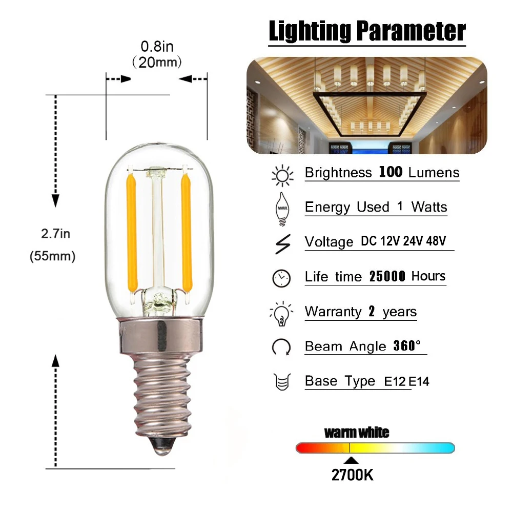  WELSUN Bombilla LED E27 de 12 V, bombillas LED de 3/5 W, 12 V,  24 V, bajo voltaje, 70-80 LM/W, blanco cálido/frío, 3000 K, 6000 K, CA/CC,  12-24 V, luces LED