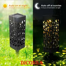 2 шт. уличные наземные светодиодные солнечной энергии путь цитируется свет пейзаж лампа пост газон