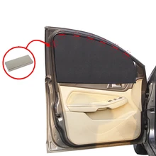 Car-Accessories Sun-Visor Interior-Decoration Side-Window-Mesh Uv-Protection Magnetic