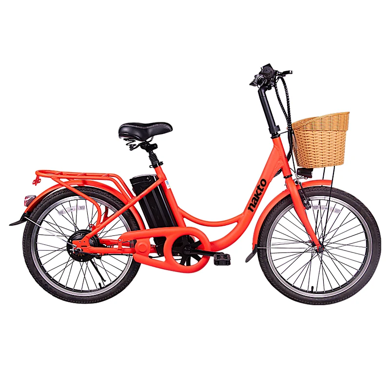 Bicicleta eléctrica con batería de litio de 22 pulgadas para adultos