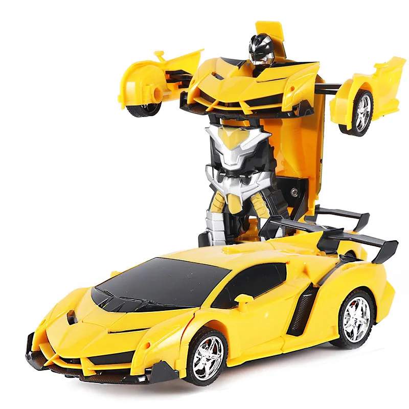 1:18 один ключ трансформации RC Автомобиль Дистанционное управление автомобиль радио-управление led Спортивный автомобиль дрифтовая модель трансформирующаяся игрушка для мальчиков детей