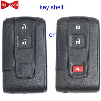 

KEYECU for Toyota Prius 2004 2005 2006 2007 2008 2009 Replacement Remote Control Car Key Shell Case Fob for MOZB31EG, MOZB21TG