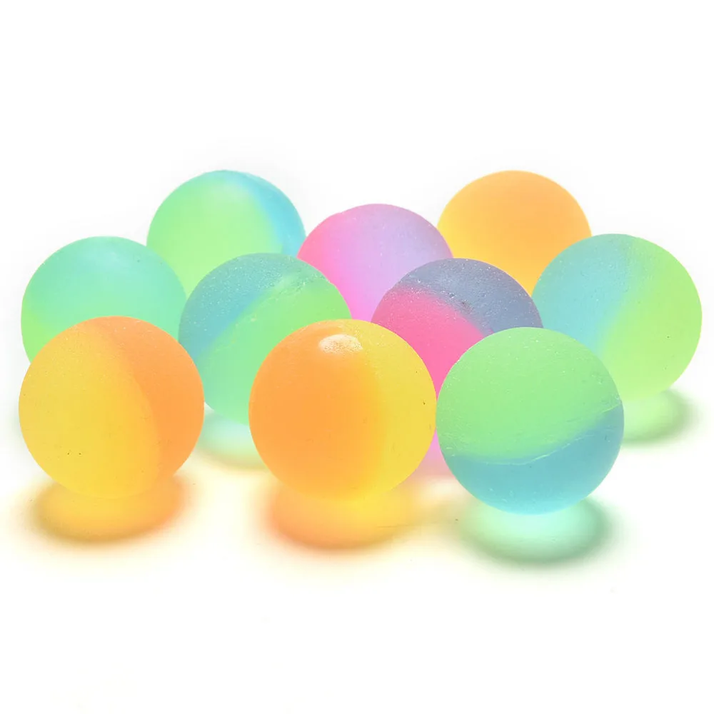 10 шт./1 компл. 32 мм лунный мяч с высоким отскоком фосфоресцирующие наполнители для пиньяты для детской вечеринки
