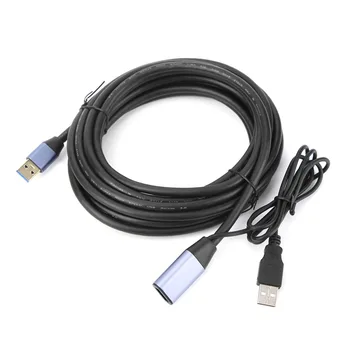 

USB3.0 Male to USB3.0 Female Adapter Extension Cable Wire Data Cord for Laptop