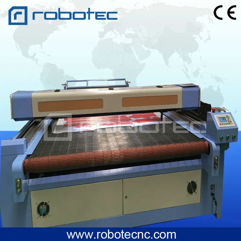 1625 fabric cnc laser cutting machine , cnc laser cutter for fabric