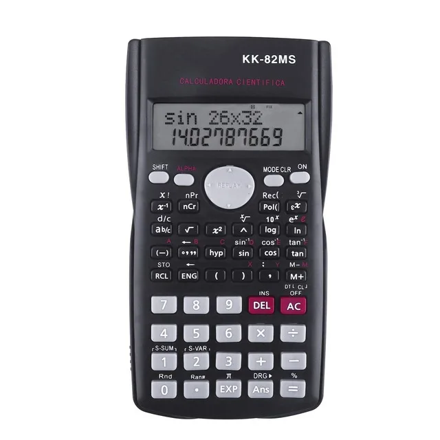 991es функция школьника Калькулятор научный Калькулятор Многофункциональный Счетчик Счетчика - Цвет: 82MS