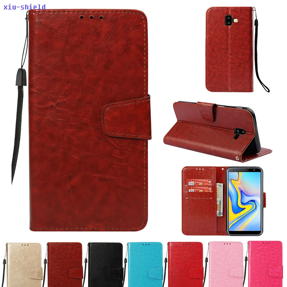 

for Samsung sm-j610fn J6 Prime J6 Plus SM-J610FN/DS j610fn for Samsung Galaxy J6+ 2018 Case SM-J610F sm-J610G Flip leather Cover