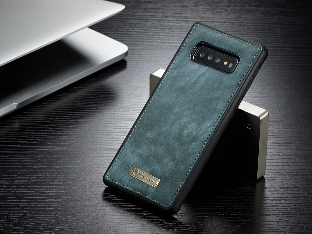 Для samsung Galaxy S10 чехол 2 в 1 съемный из натуральной кожи Магнитный чехол-книжка флип-бумажник чехол для samsung S10 E S10 Plus