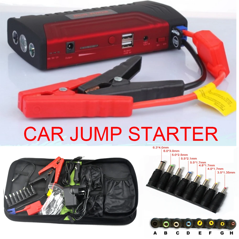 Auto jump starter font b Car b font Jump Starter Engine Booster Emergency Start font b