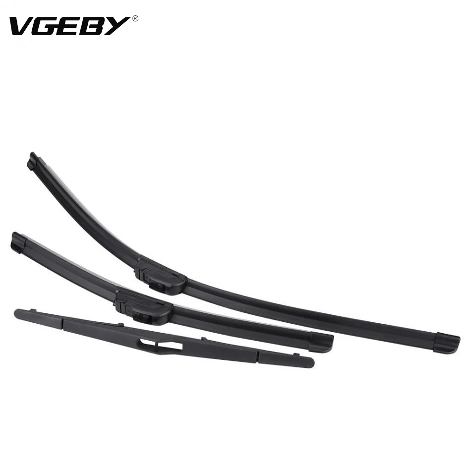 

3pcs Front & Rear Windshield Windscreen Wiper Blade Set for Ford Fiesta 2008-2016 Auto Windshield Blade