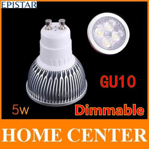 6 ШТ. GU10 5 Вт Затемнения 5*1 LED Спорт свет лампы светодиодные Epistar CE теплый холодный