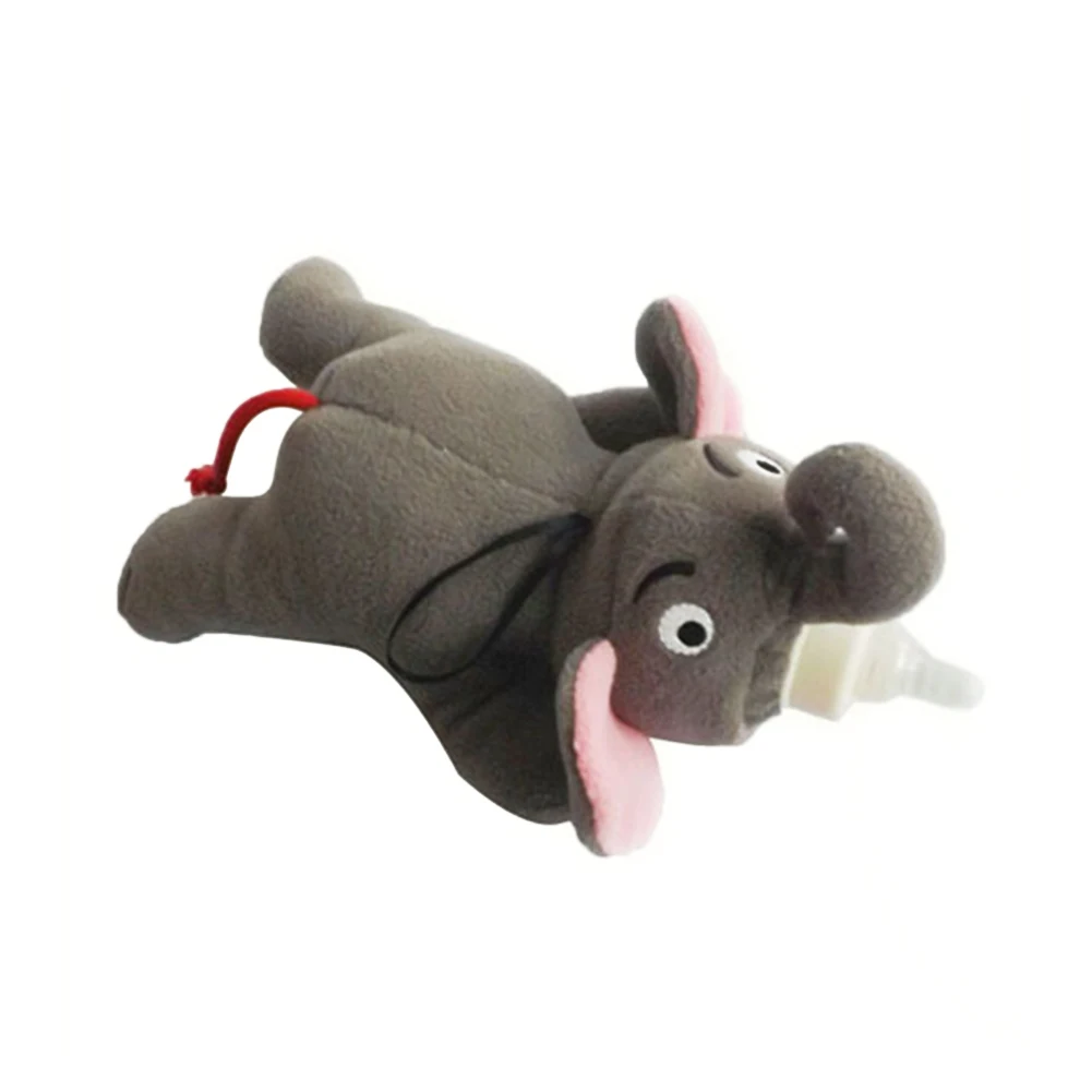 Baby Feeding Milk Bottle Insulation Cover Holder Feeder Thermal Bag Warmer Animal Plush Toy AN88