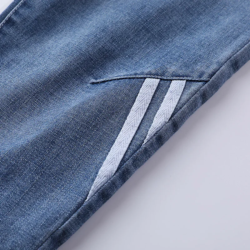 E TOY WORD 2019 summer new casual cropped trousers jeans female loose harem pants Korean version of slim pants E TOY WORD 2019 summer new casual cropped trousers jeans female loose harem pants Korean version of slim pants