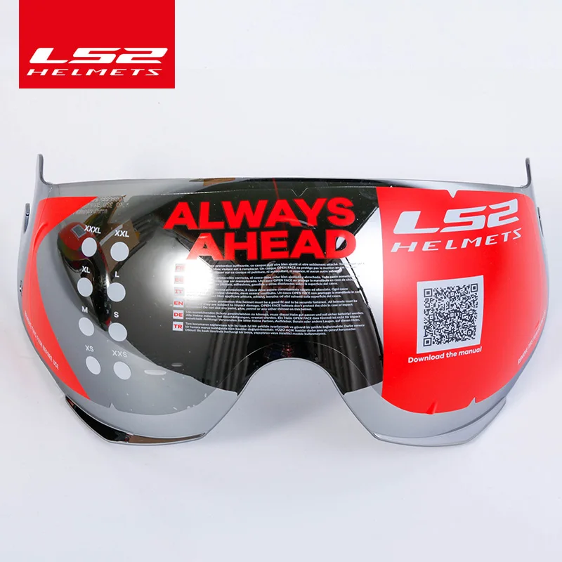 LS2 воздушный поток шлем Объектив Прозрачный серебристый черный цветной заменить лицевой щит козырек только костюм для LS2 OF562 шлем