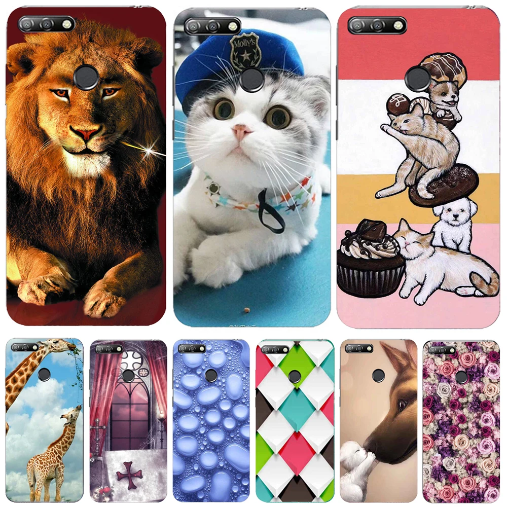 

Huawei Honor 7A Pro / Y6 Prime 2018 Case Cover Silicone Tpu Coque Funda Huawei Y6 Prime 2018 Case Cover Honor 7A Pro Case 5.7