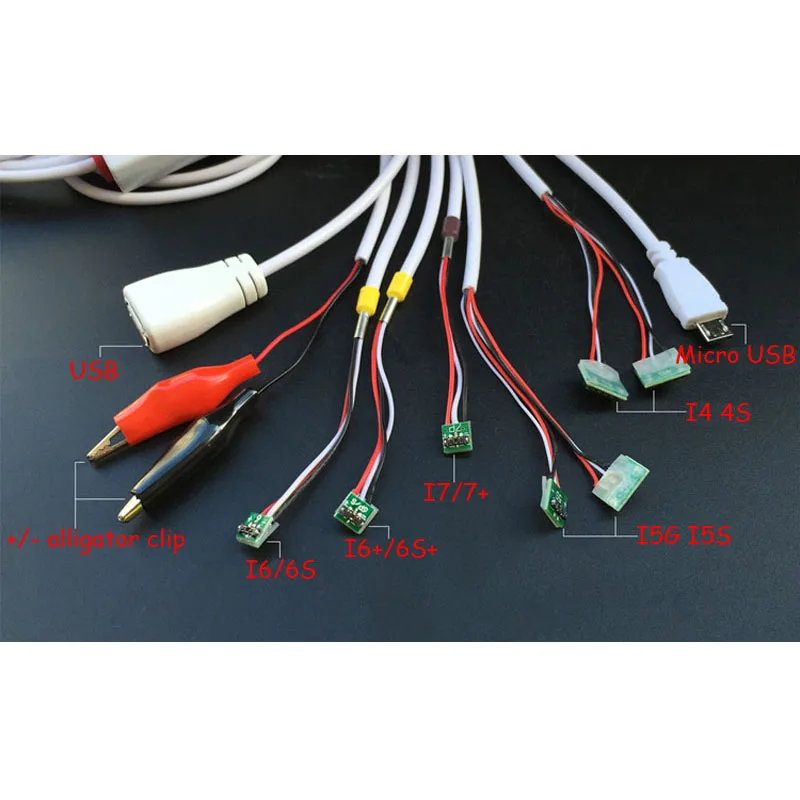 Профессиональный источник питания ток Тестовый Кабель Батарея активация плата заряда для iPhone X 8P 8 7 7P 6SP 6S 6P 6 5 5S 4