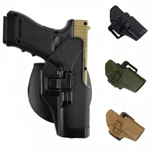 Tactical Airsoft Pistol Glock Holster With Gun Sling MOLLE Platform Magazine Pouch Belt Gun Holster For Glock 17 19 22 23 31 32 Tactical Airsoft Pistol Glock Holster With Gun Sling MOLLE Platform Magazine Pouch Belt Gun Holster For Glock 17 19 22 23 31 32