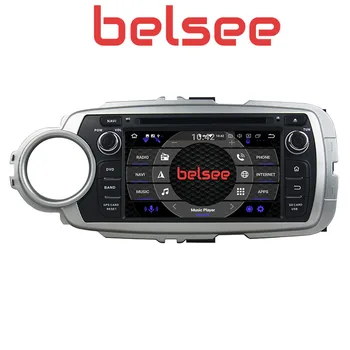 

Belsee 4GB Ram Android 8.0 Car DVD Player GPS Navigation Head Unit Touch Screen for Toyota Yaris 2012 2013 2014 2015 2016 2017
