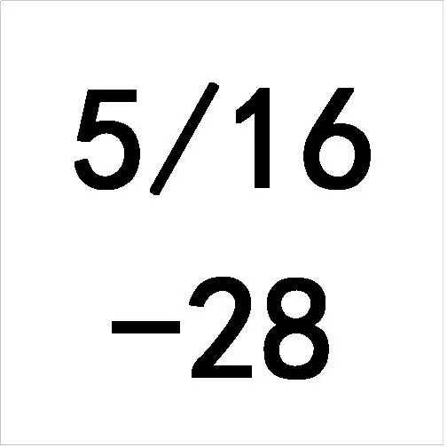 1 шт. 5/16-18 20 24 27 28 32 36 40 UNC UNF UNS HSS правая рука США Tap TPI резьбы инструменты для прессформы обработки 5/16" - Цвет: 28 UN