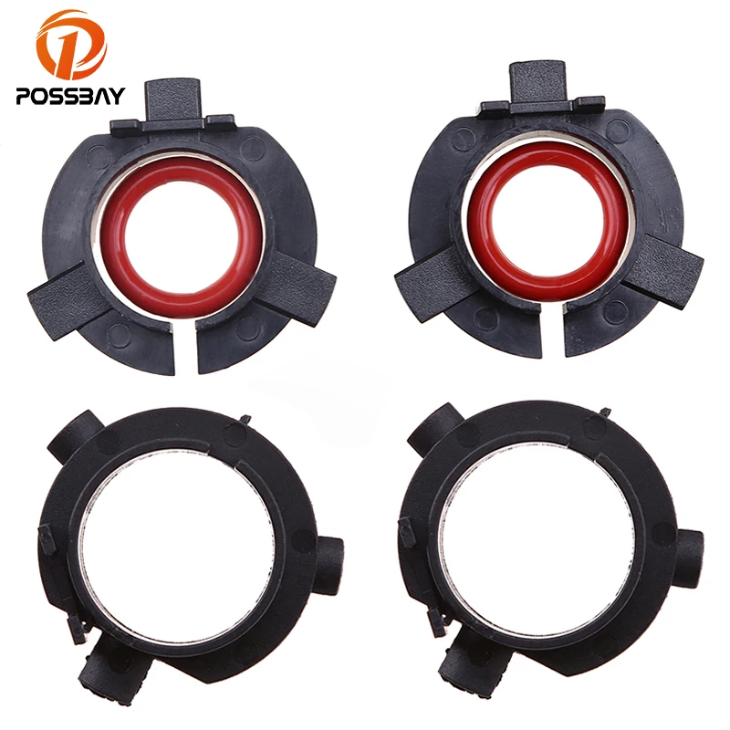

POSSBAY H7 LED Headlight Bulb Adapter Holder Base for Nissan Kia Auto H7 Lamps Adapters Base for Hyundai Santa Fe/Grand SantaFe