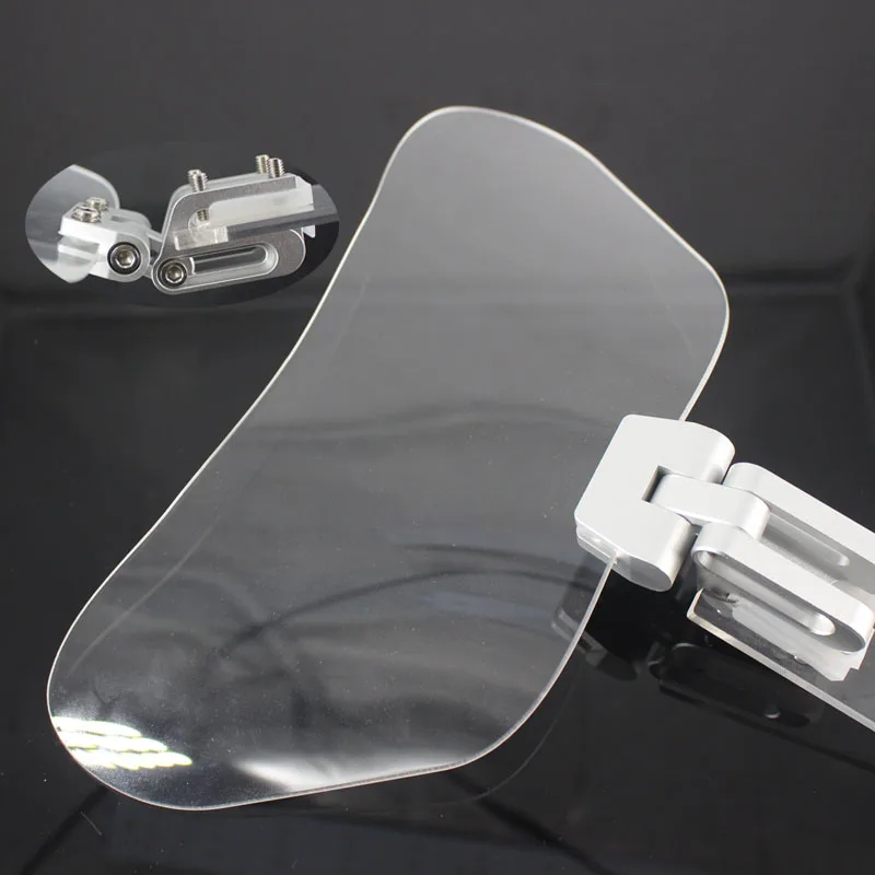 

For Ducati Monster 696 797 848 695 821 1100 1200 Universal Motorcycle Adjustable Windshield Spoiler Wind Deflector Protector