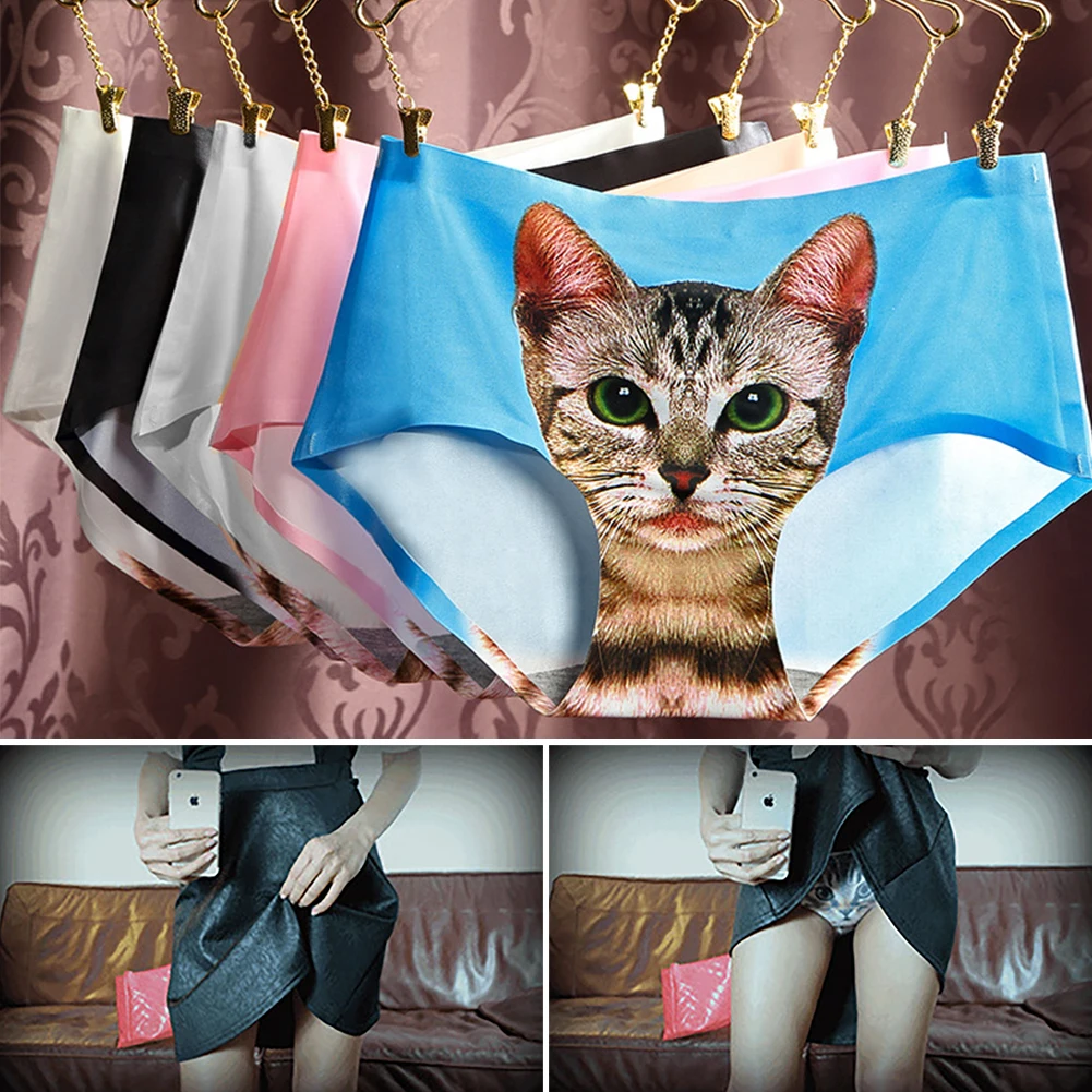 

Women Girl Cartoon Seamless Panties Briefs Underwear Lingerie Knickers Thongs