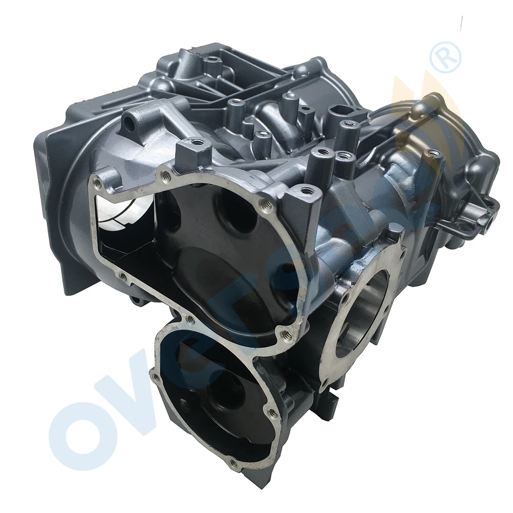 Full Set Crank Case with Sleeve 69P-15100-00-1S For 25HP 30HP Yamaha Outboard Engine 61N 69P Model 61N-15100