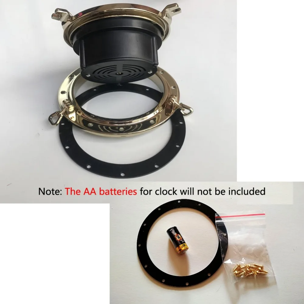 3 шт. 60 мм золото хром циферблат термометр гигрометр часы для морской Кемпер ВАН КАРАВАН