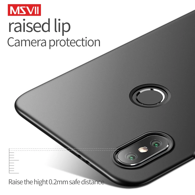 Чехол для xiaomi mi A2 lite ультратонкий полноразмерный защитный чехол накладка msvii 6X Xiomi