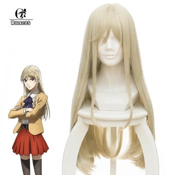 

ROLECOS Hakata Tonkotsu Ramens Cosplay Headwear Lin Xianming Cosplay Synthetic Hair Women 70cm Straight Long Hair