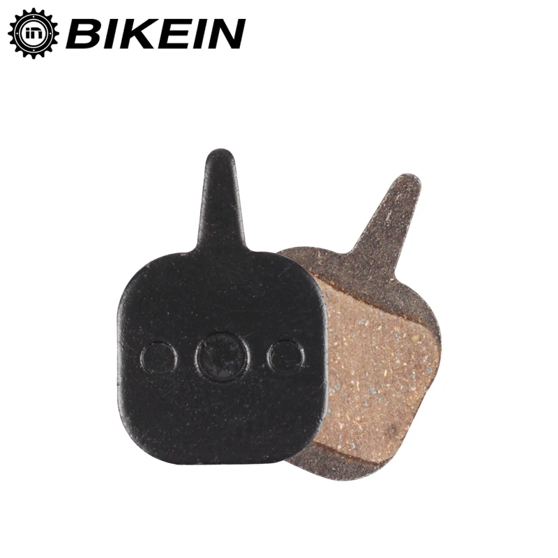 Bikein 2 Пары Горный велосипед полу металлический диск смолы тормозные колодки для