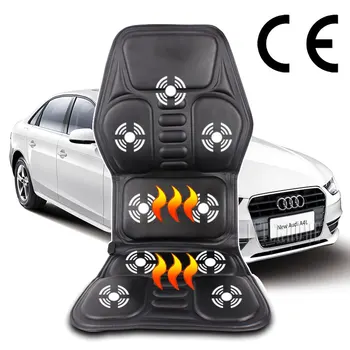 

NEW Professional Electric Car Home Seat Massage Cushion Heating Massage Cervical Neck Back Hips Legs Household Chair Massager
