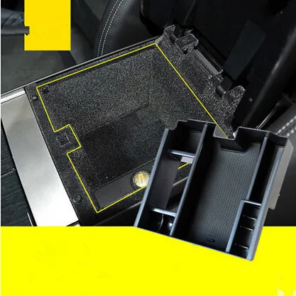 Best Price Cotochsun Car styling Central Armrest Box Storage Glove Box Center Console Cell Phone Holder Container case For Jaguar XF XJL Best Price Cotochsun Car styling Central Armrest Box Storage Glove Box Center Console Cell Phone Holder Container case For Jaguar XF XJL