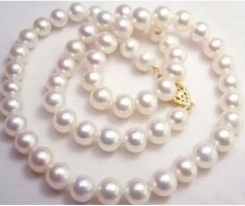 

FREE SHIPPING HOT sell new Style >>>>> NATURAL AAA+ 9-10MM WHITE SOUTH SEAPEARL NECKLACE 17 INCH