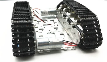 

Damping Balance Metal Tank Robot Chassis Aluminium Alloy Platform High Power Spring DIY Crawler F21086