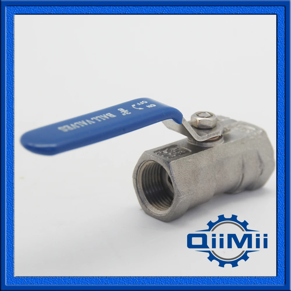 

1/2'' SS304 one piece ball valve,stainless steel internal thread ball valves for industry
