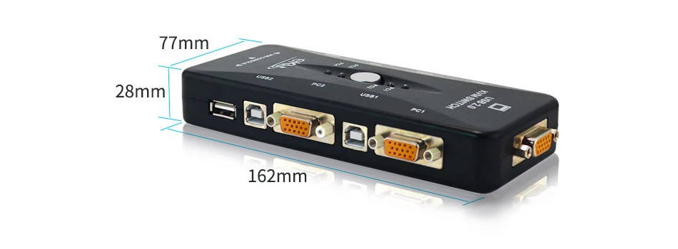 KVM Switch 4 Ports (12)